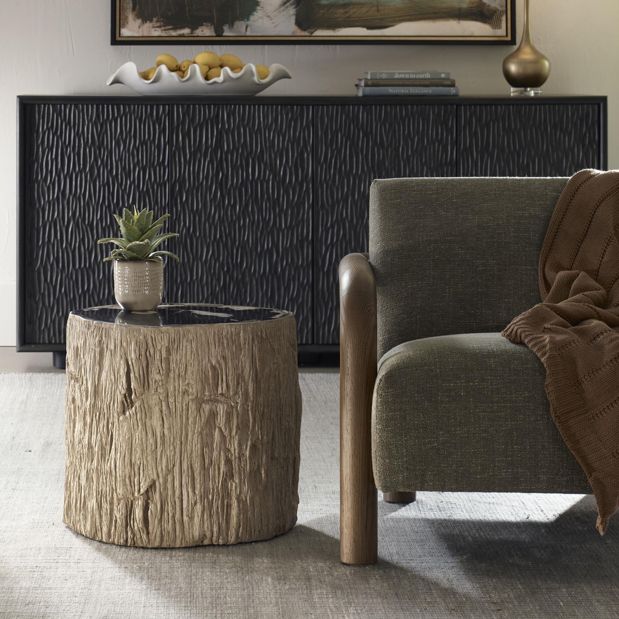 Shown in Black, White finish