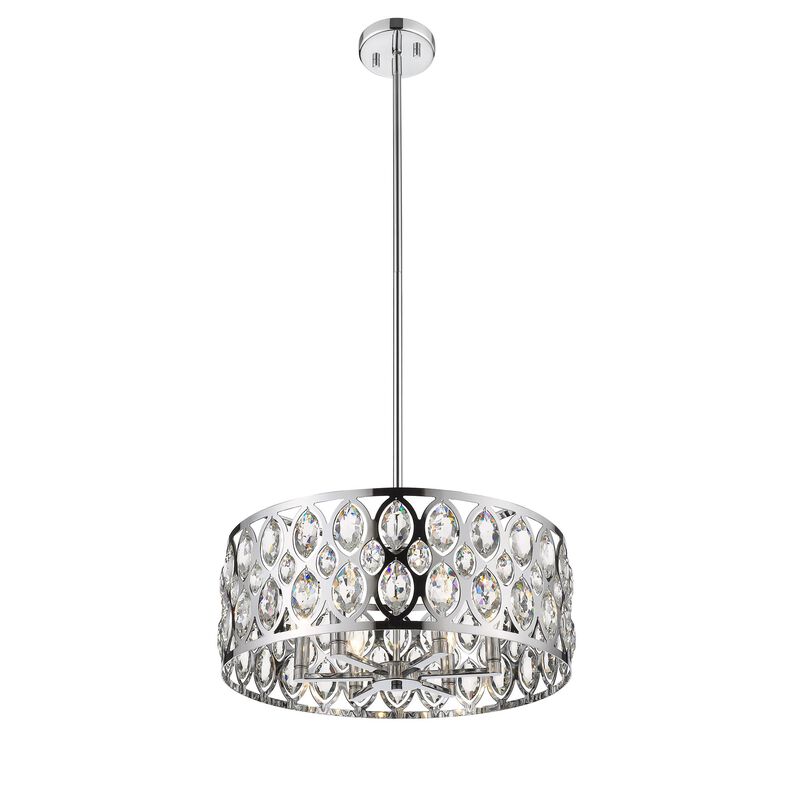 Dealey 23 Inch 6 Light Chandelier by Z Lite