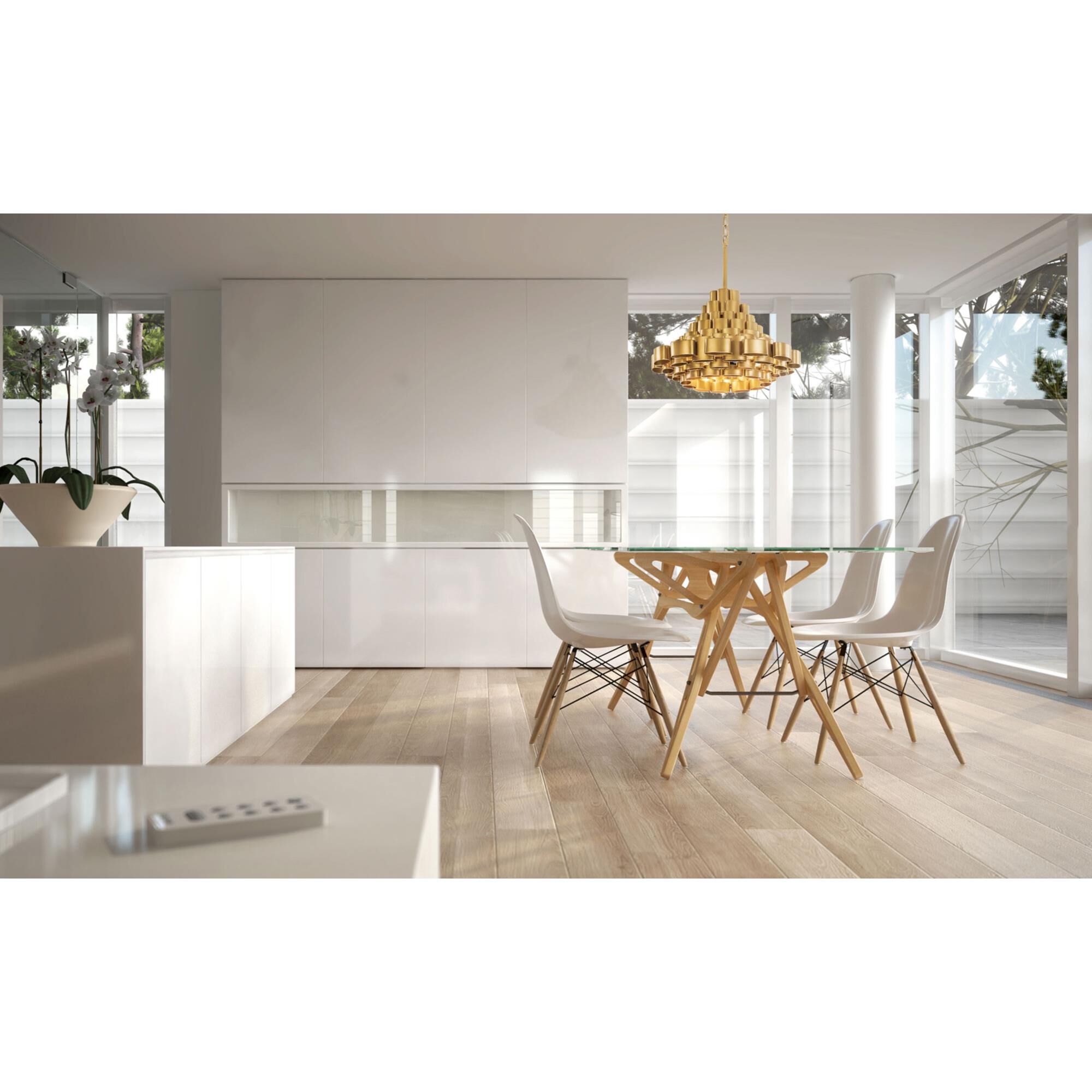 Totally Tubular 19 Inch Large Pendant by Varaluz