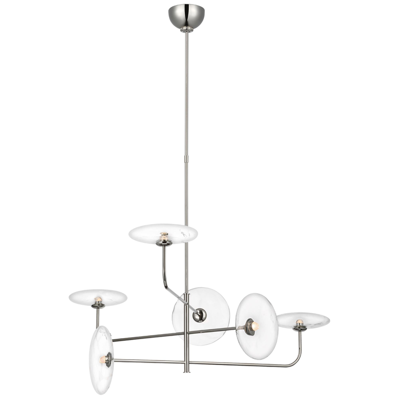 Visual Comfort Signature Collection Ian K. Fowler Calvino 32 Inch LED Chandelier