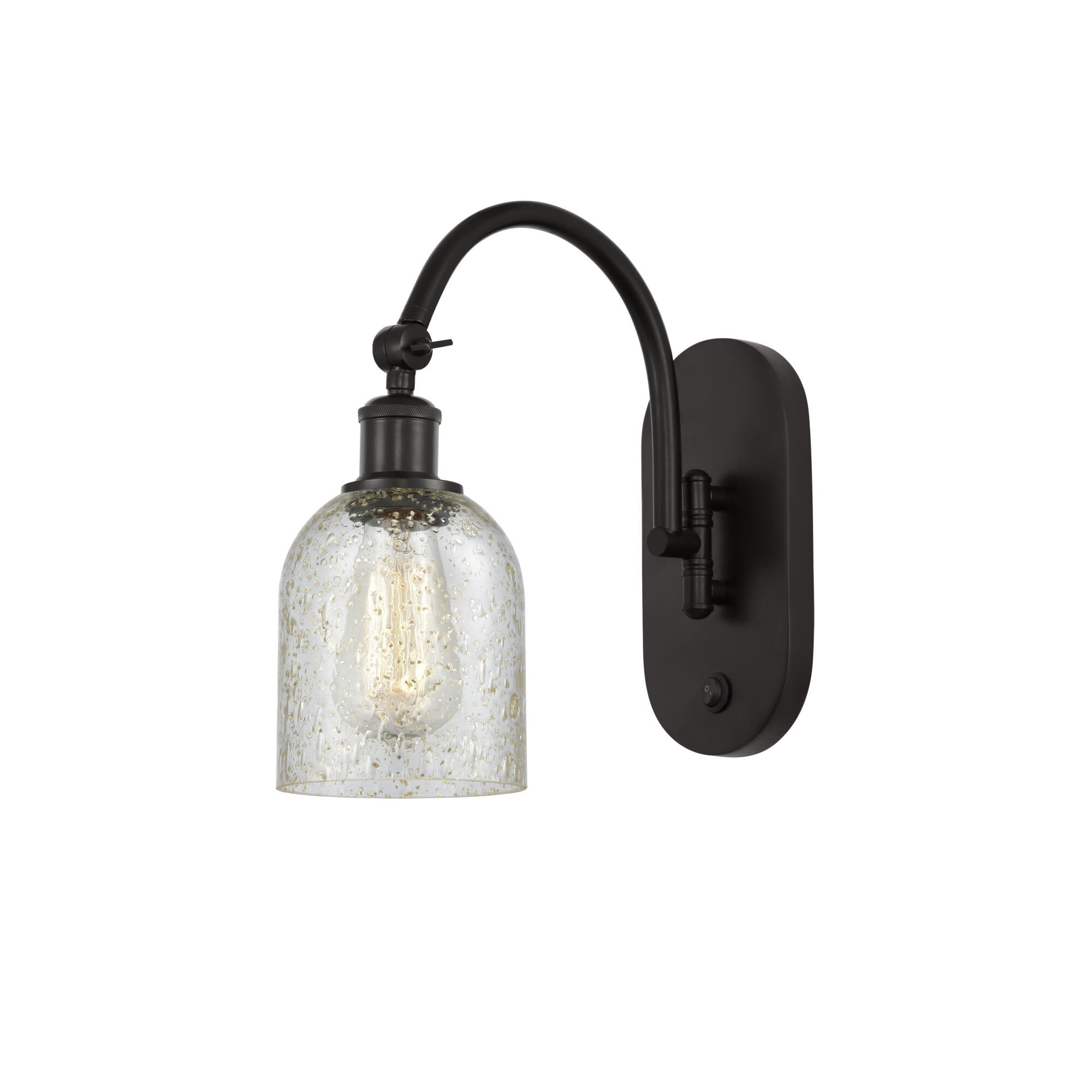 Shown in Oil Rubbed Bronze finish and Mica glass