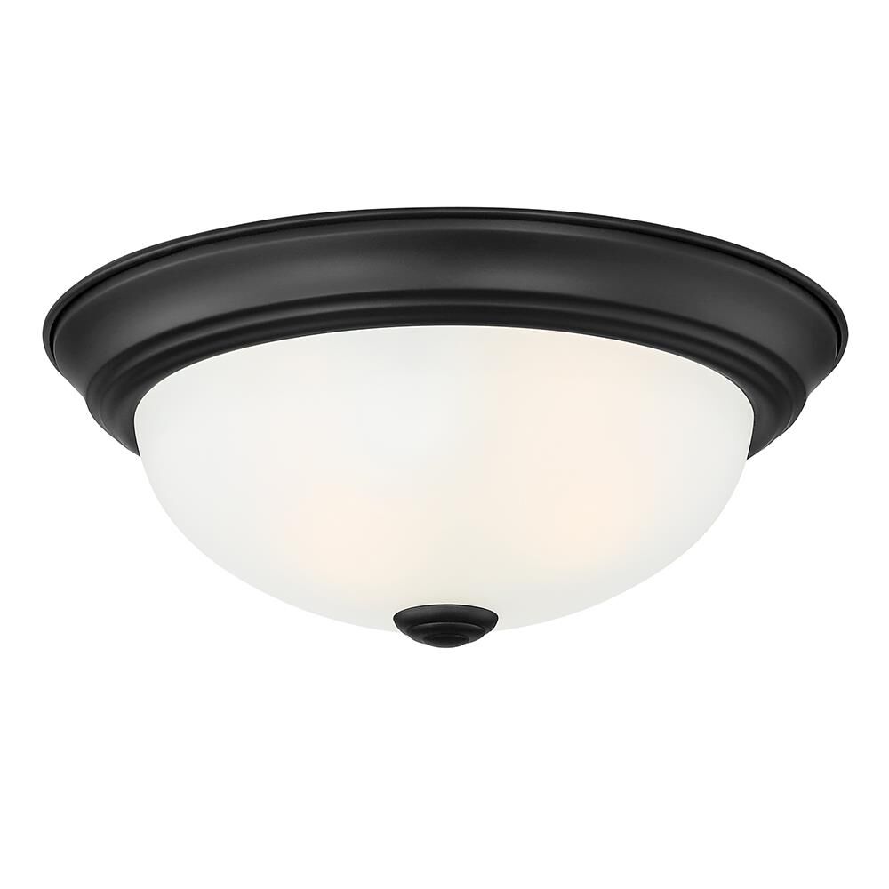 Decorative Flushmount 11 Inch 2 Light Flush Mount by Designers Fountain