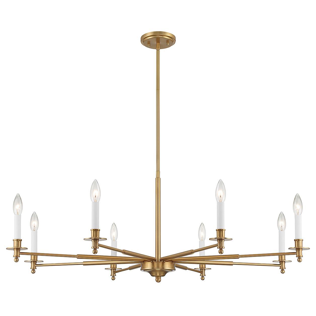 Jasmine 42 Inch 8 Light Chandelier by Savoy House