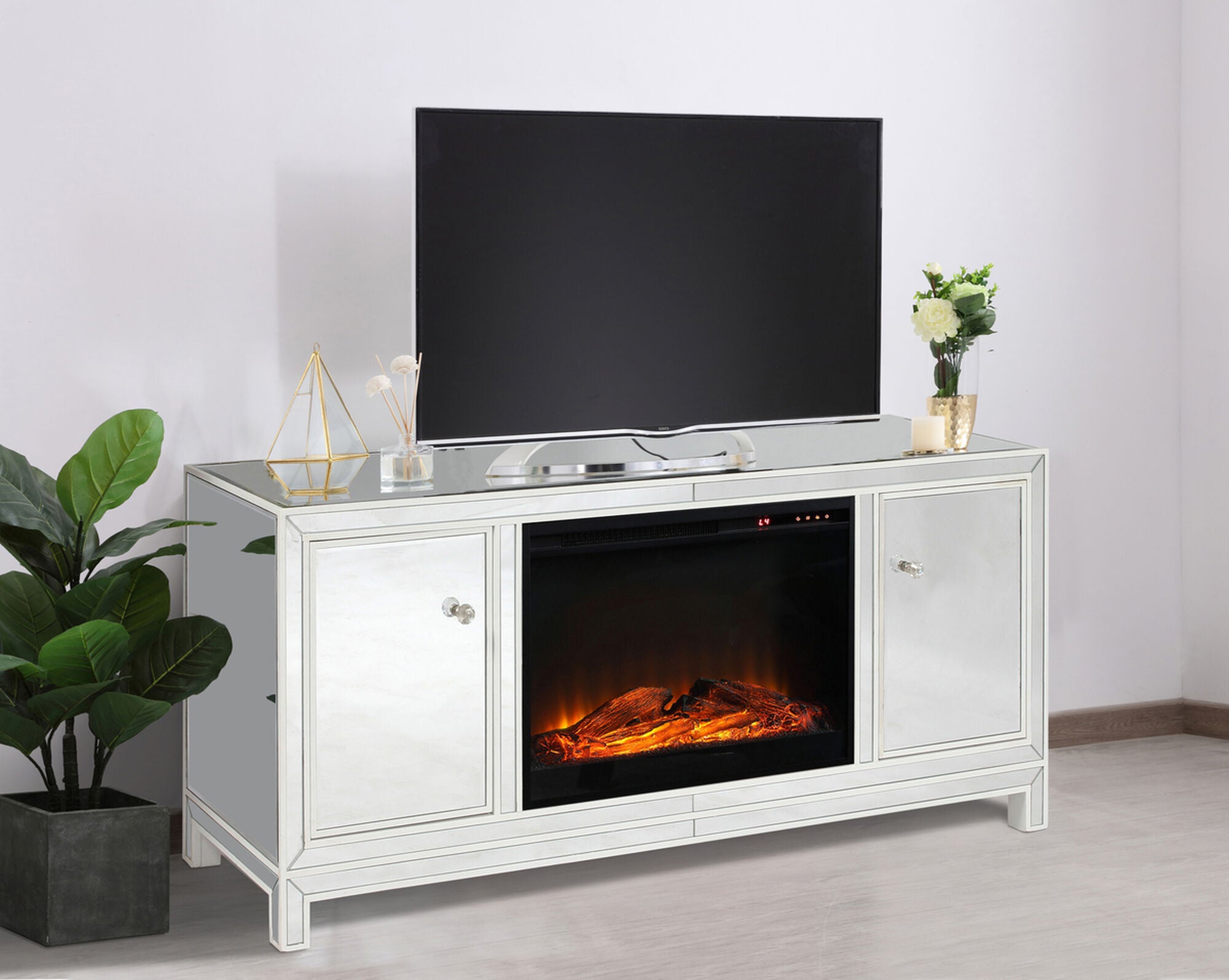 Shown in White finish