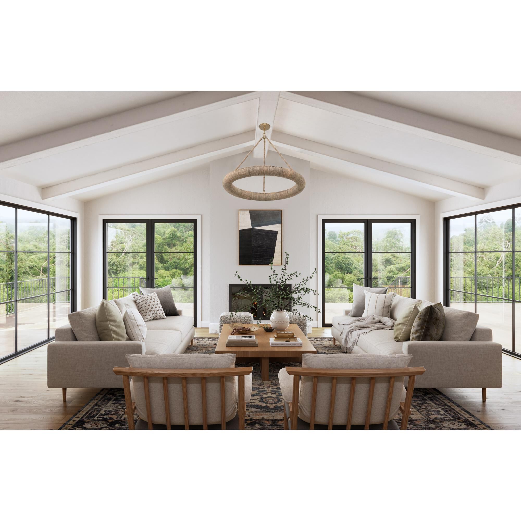 Oakley Chandelier by Crystorama