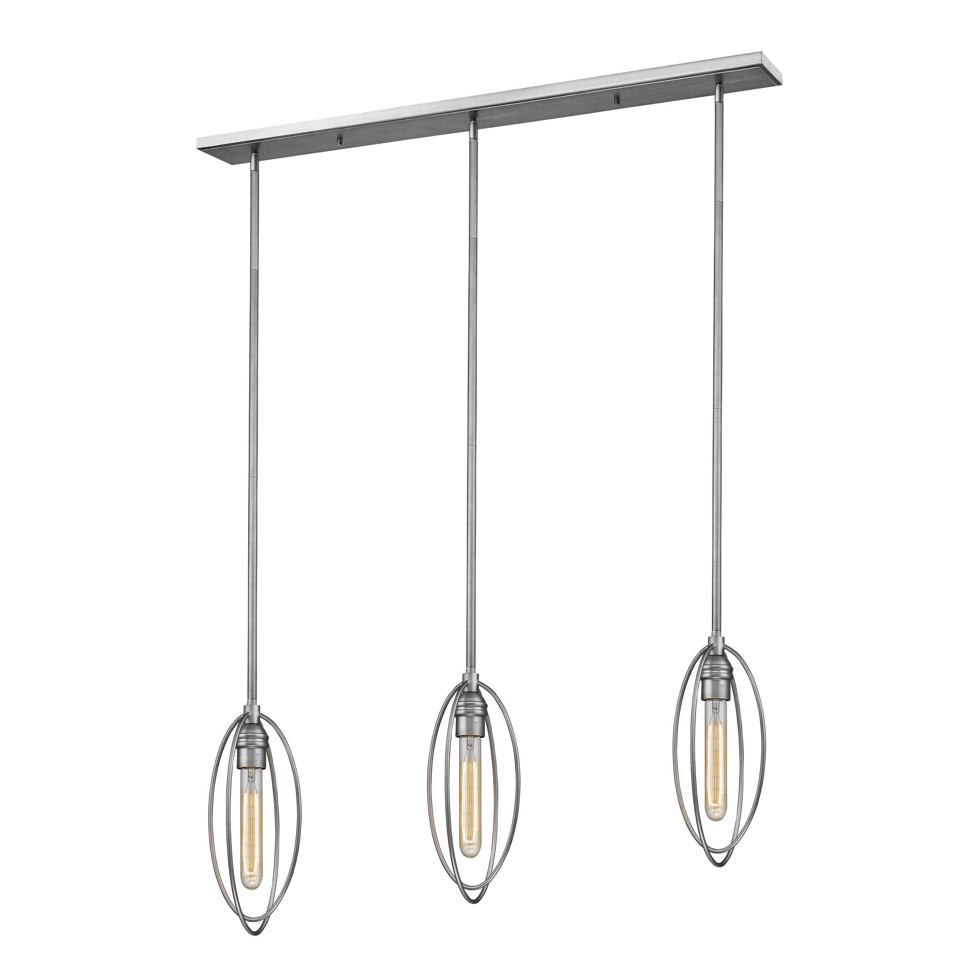 Persis 46 Inch 3 Light Linear Suspension Light by Z-Lite