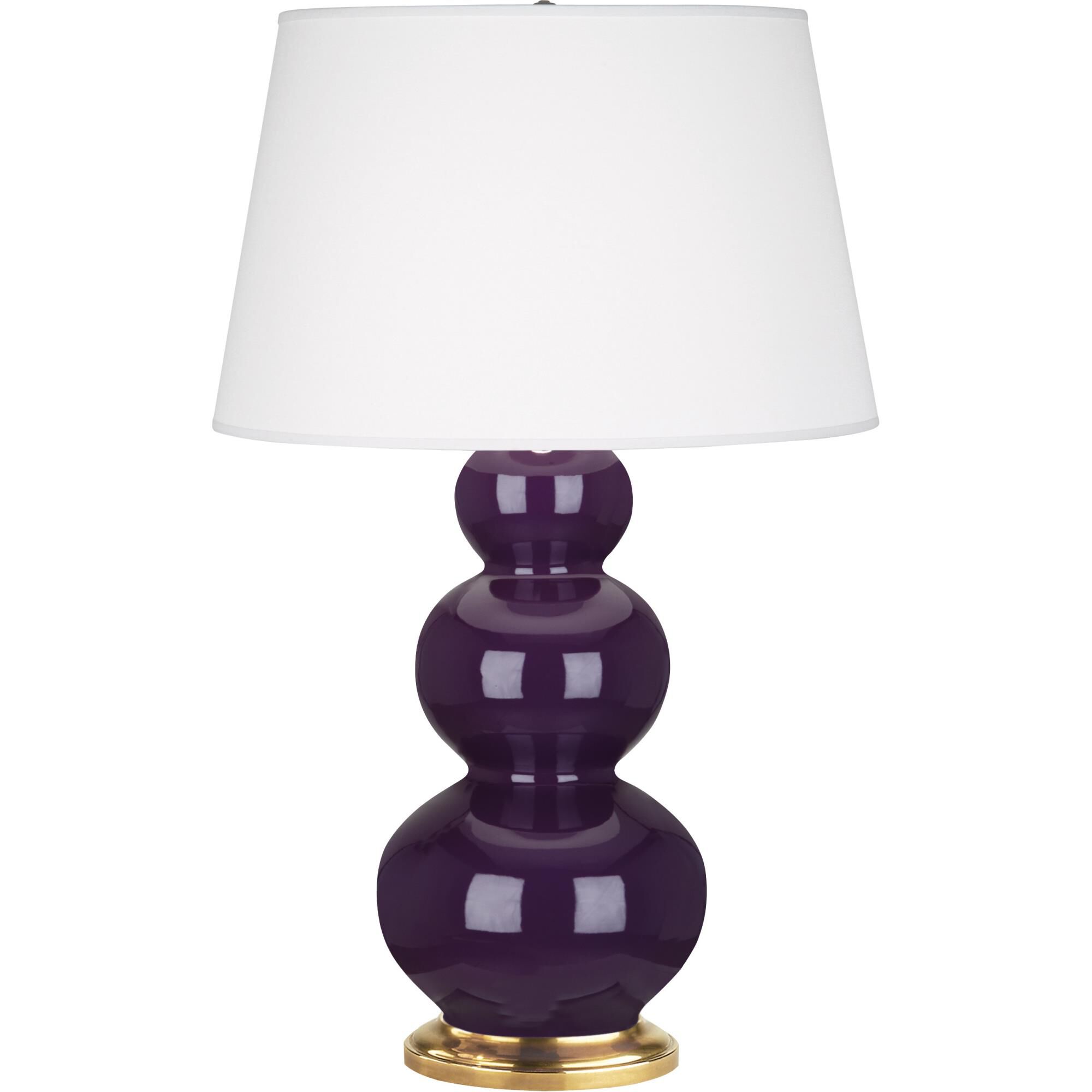 Triple Gourd 33 Inch Table Lamp by Robert Abbey