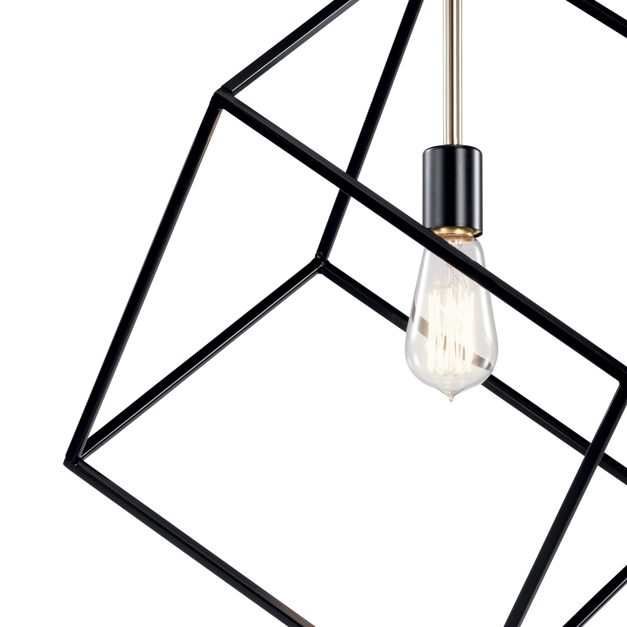Shown in Black finish