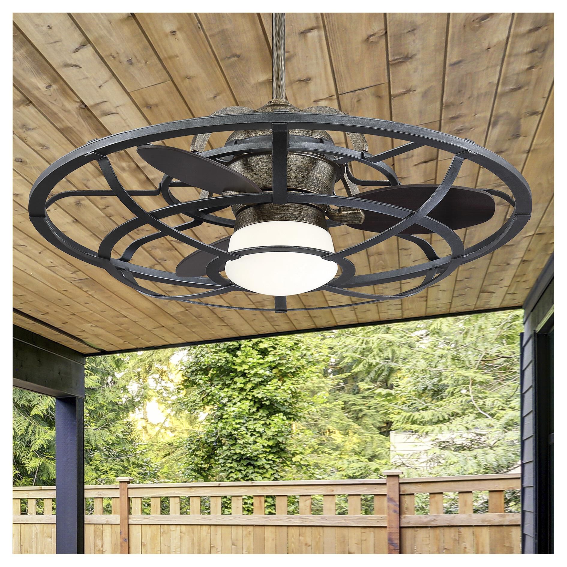 Alsace 30 Inch Chandelier Ceiling Fan Capitol Lighting