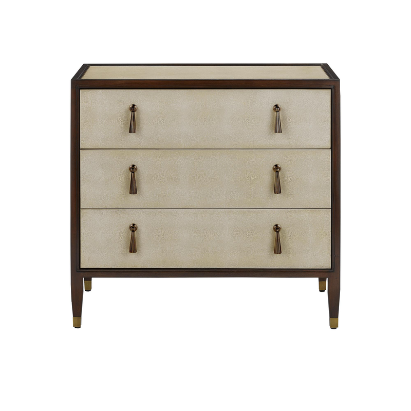 Evie 32 Inch Storage Cabinet by Currey & Company