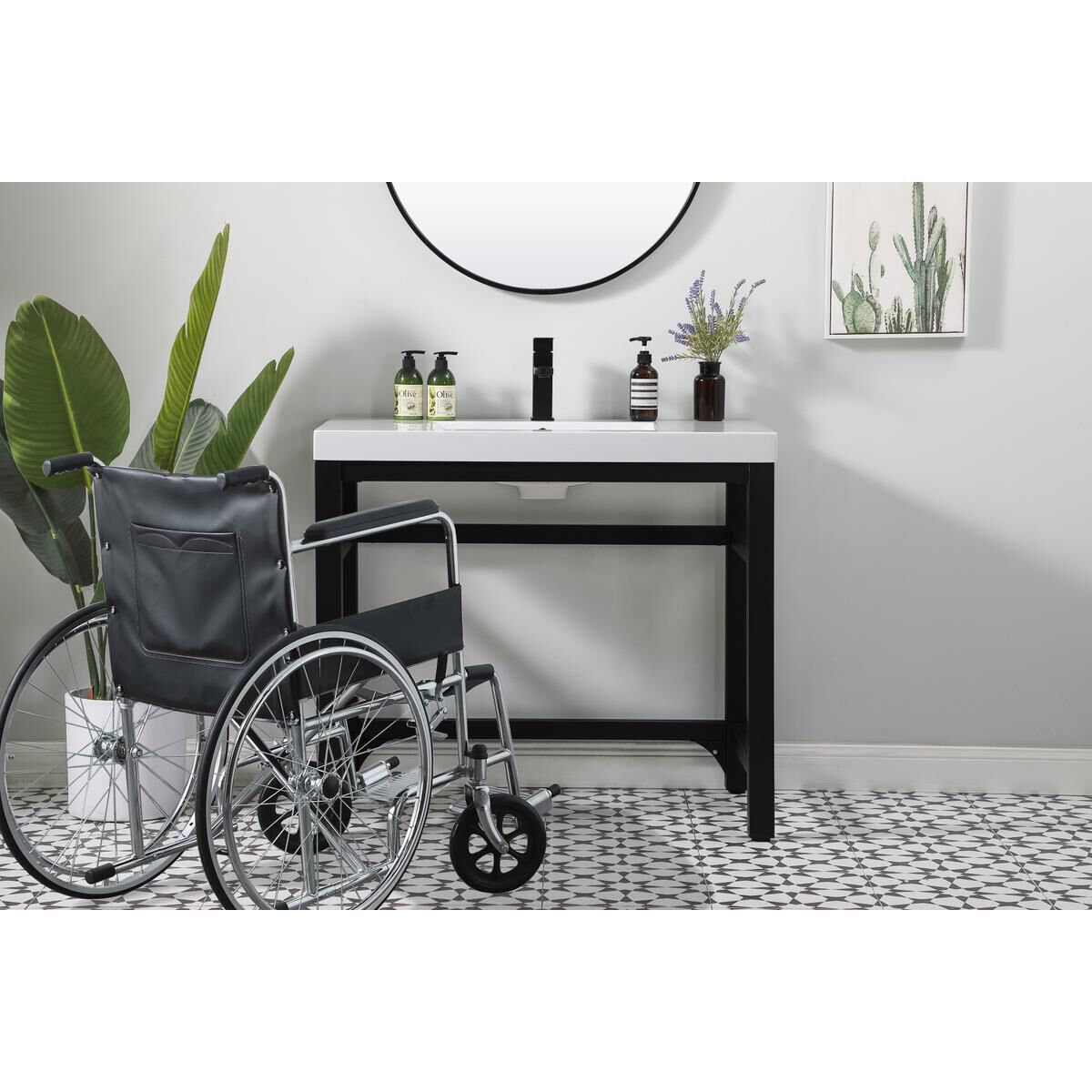 Raya 36 Inch Bath Vanity by Elegant Decor