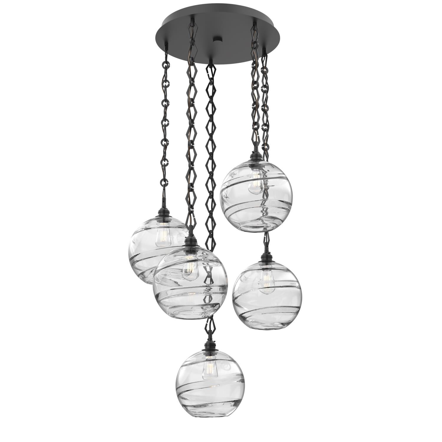 Levi Wilson Terra 23 Inch Multi Light Pendant by Hammerton Studio