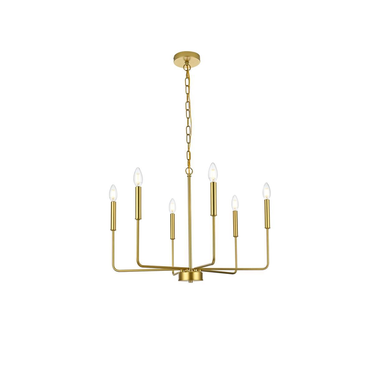 Willa 26 Inch Chandelier by Elegant Lighting
