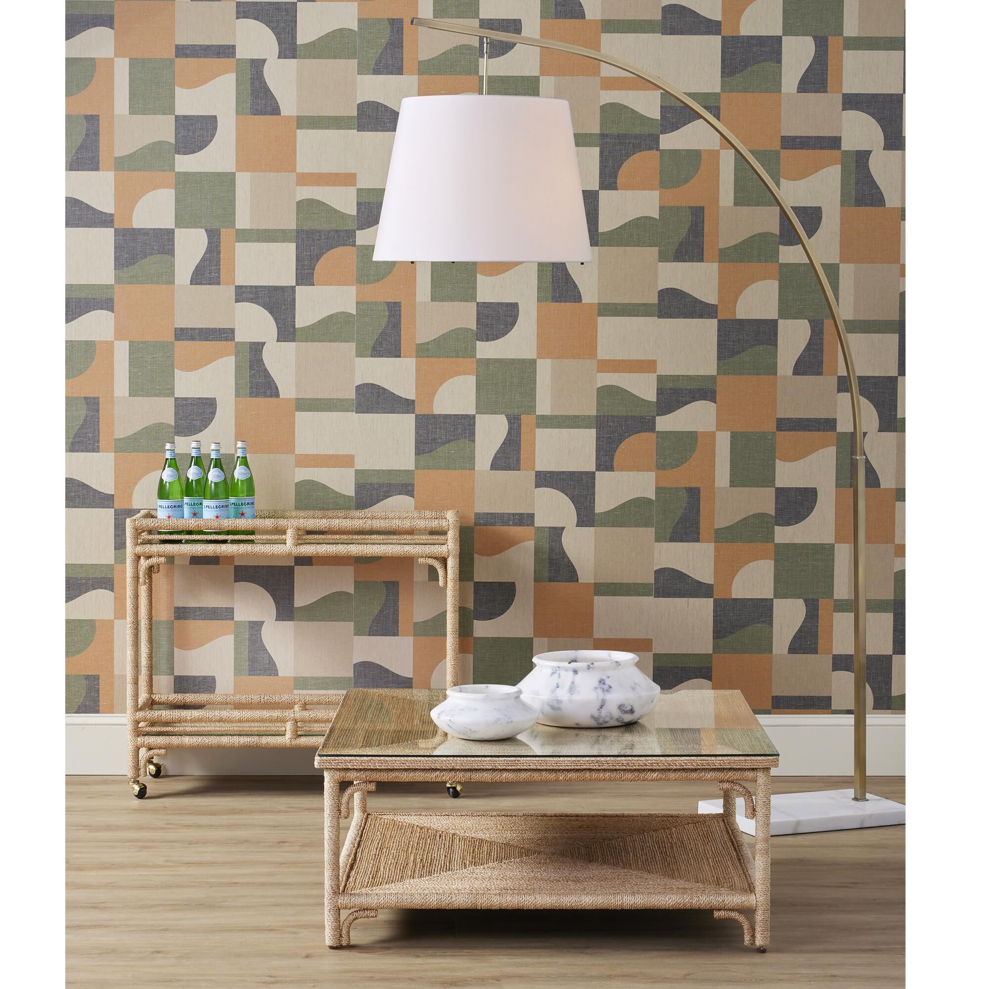 Cloister Floor Lamp by Currey and Company