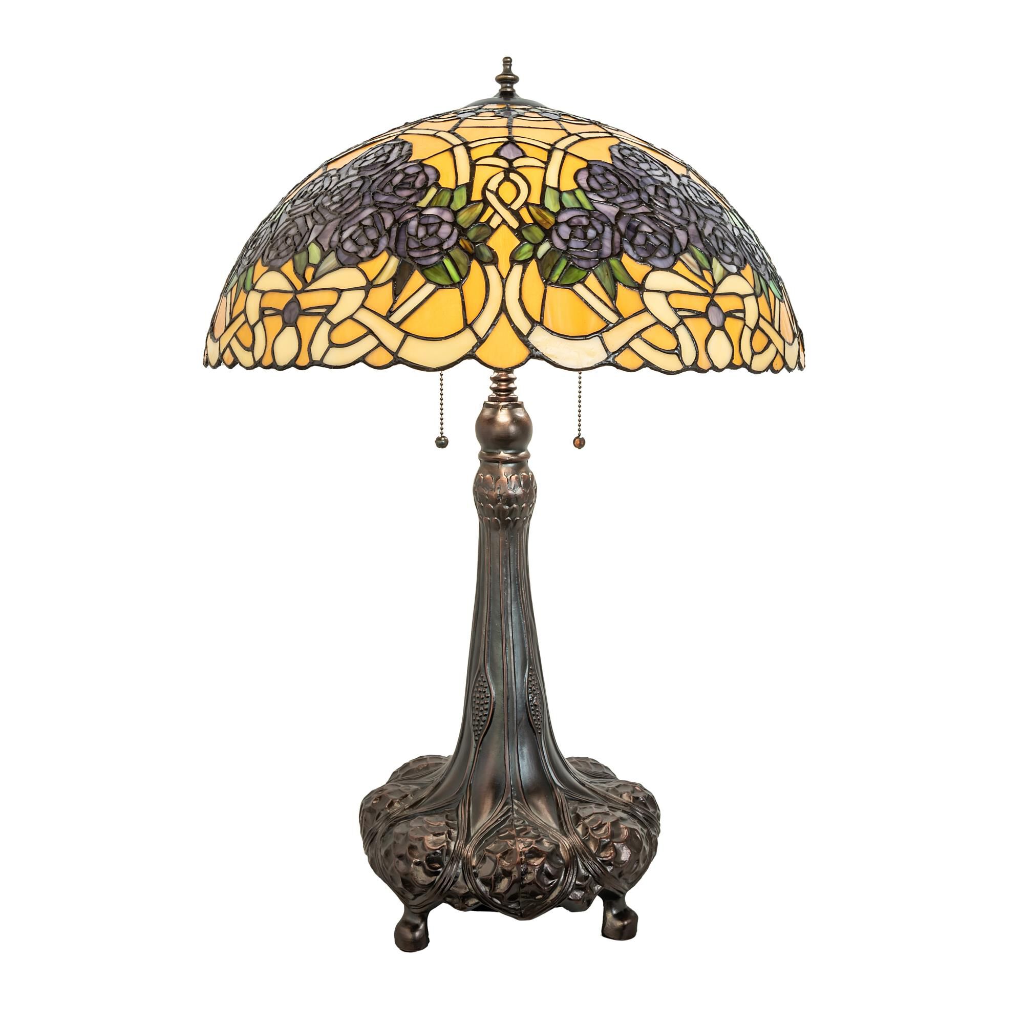 Rose Bouquet 31 Inch Table Lamp by Meyda Lighting