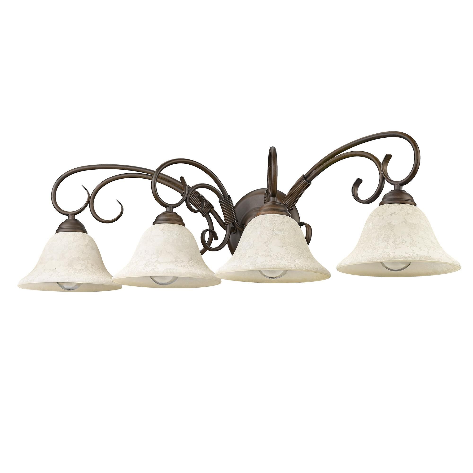 Homestead Bath Vanity Light by Golden Lighting