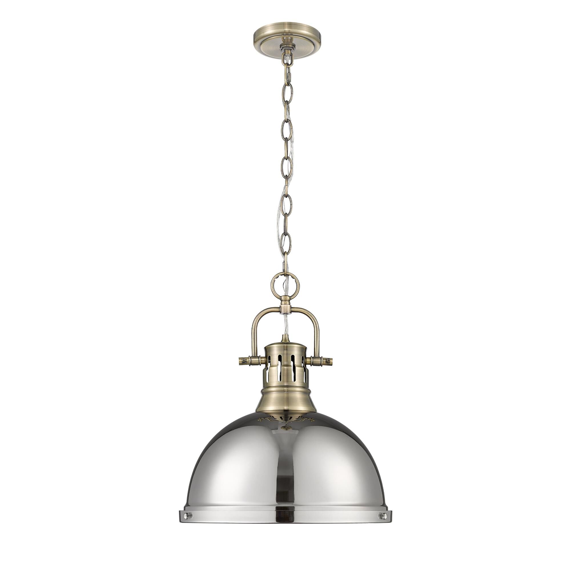 Duncan 14 Inch Large Pendant by Golden Lighting