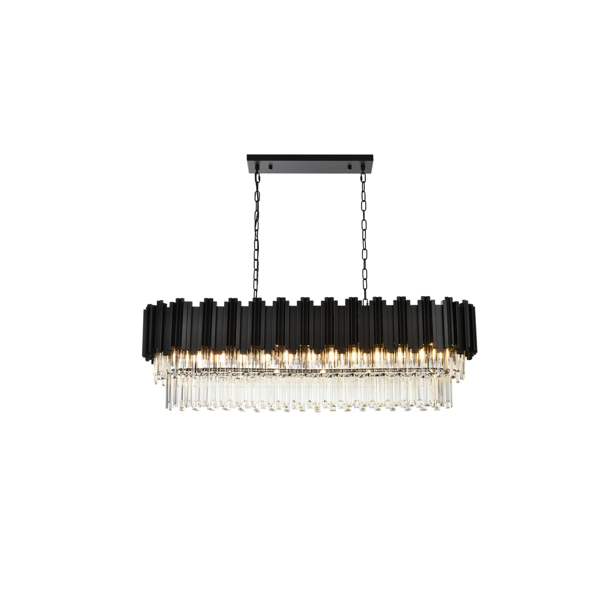 Willow 47 Inch Linear Suspension Light by Elegant Lighting