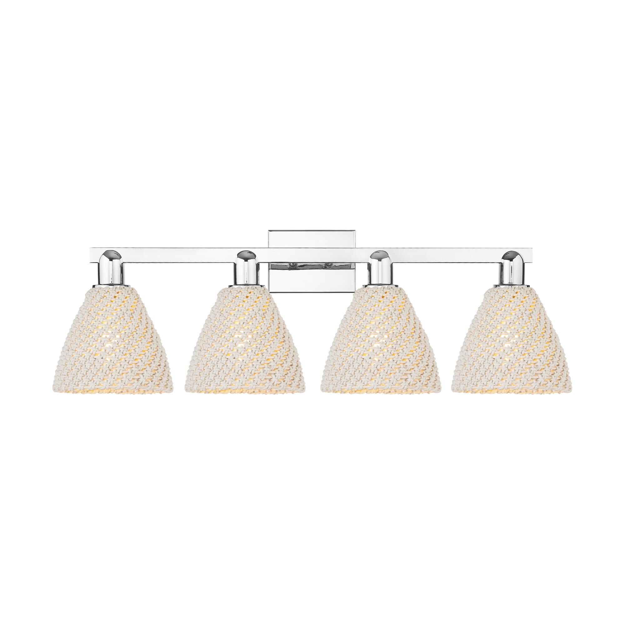 Bruno Marashlian Natural Ballston Dome 36 Inch Bath Vanity Light by Innovations Lighting