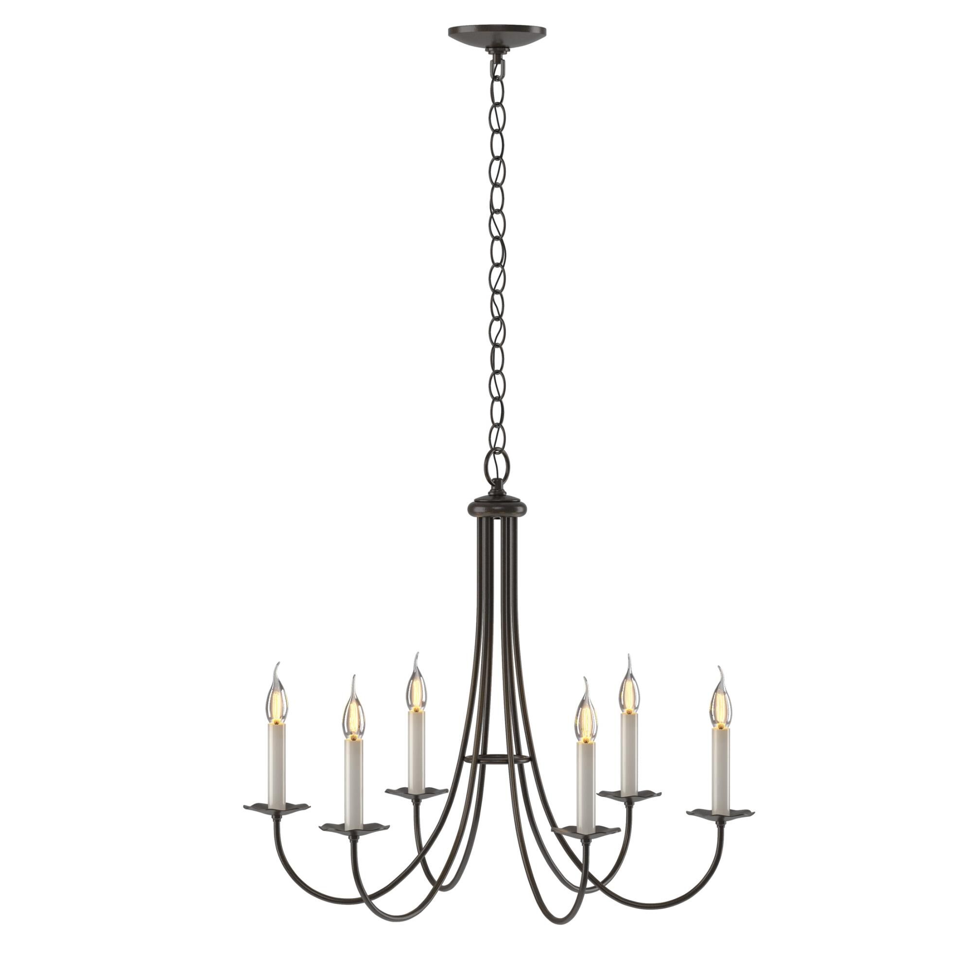 Hubbardton Forge Simple Sweep Chandelier - Thumbnail 2