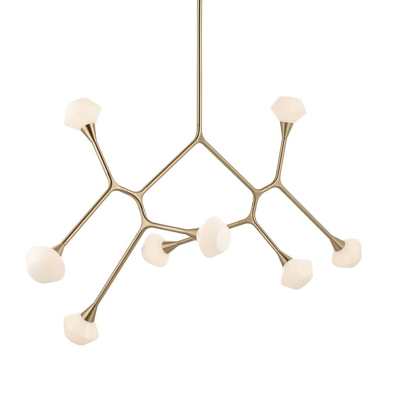 Cassius Large Linear Chandelier by Kichler