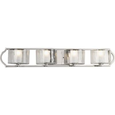 Caress 34 Inch 4 Light Bath Vanity Light by Progress Lighting
