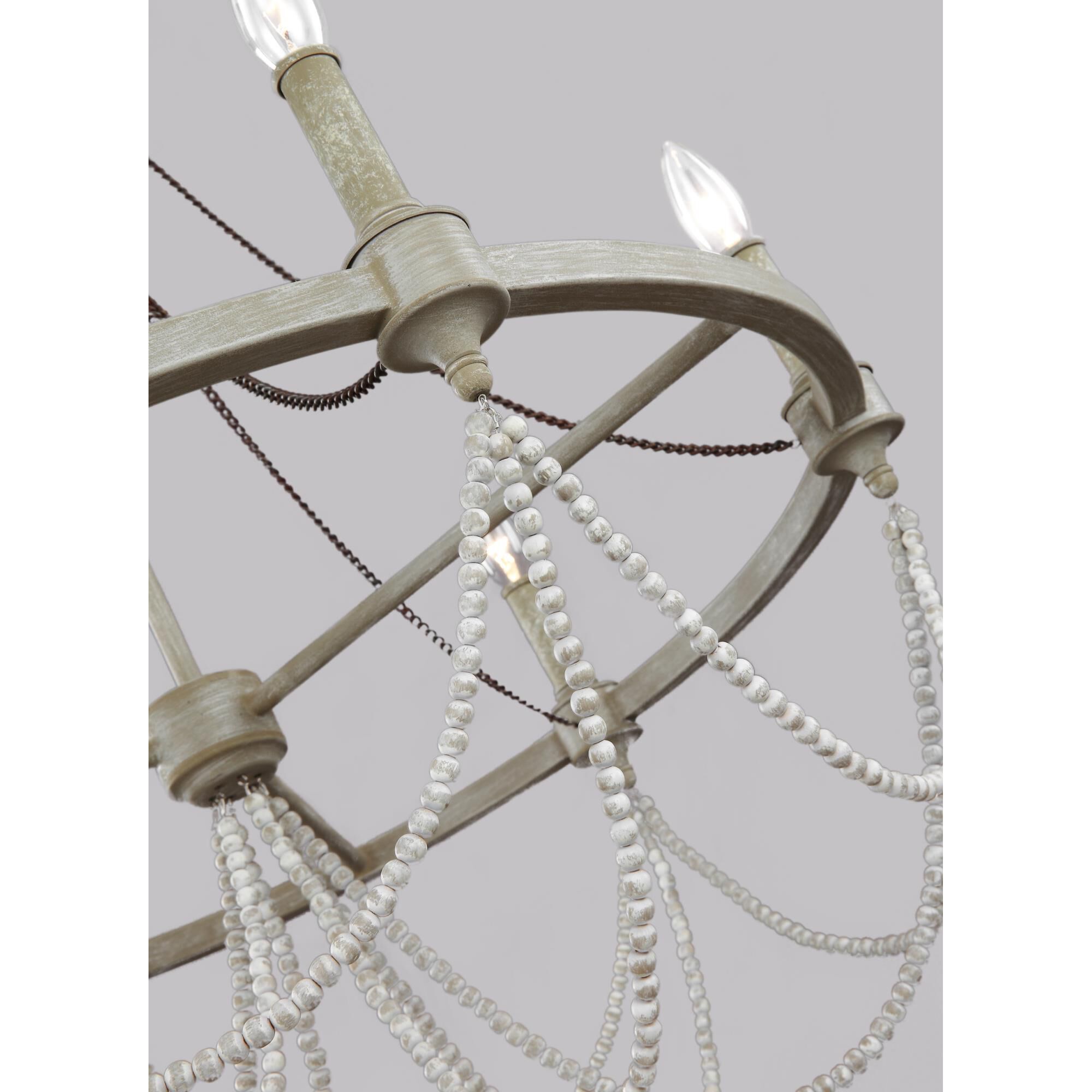 Sean Lavin Beverly 28 Inch 6 Light Chandelier by Visual Comfort Studio Collection