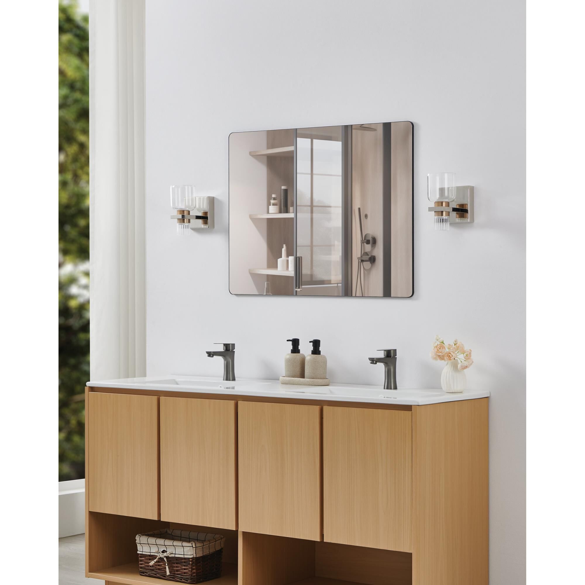 Amelia 5 Inch Bath Vanity Light by Eglo Lighting