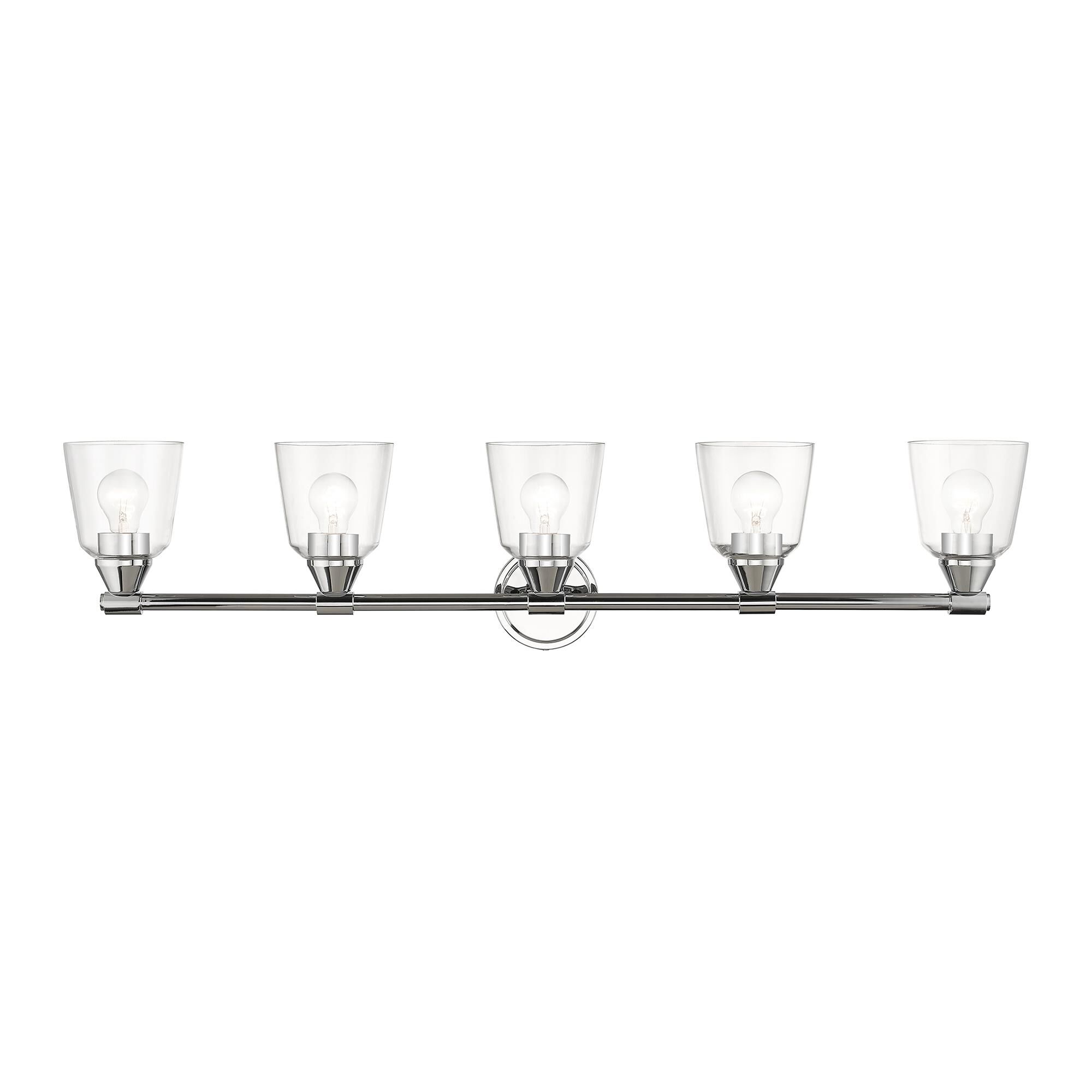Catania 42 Inch 5 Light Bath Vanity Light by Livex Lighting