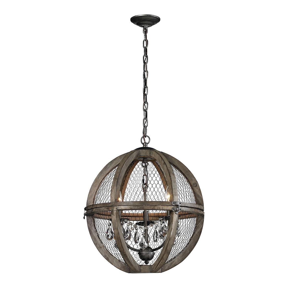 Renaissance Invention 18 Inch Cage Pendant by ELK Home