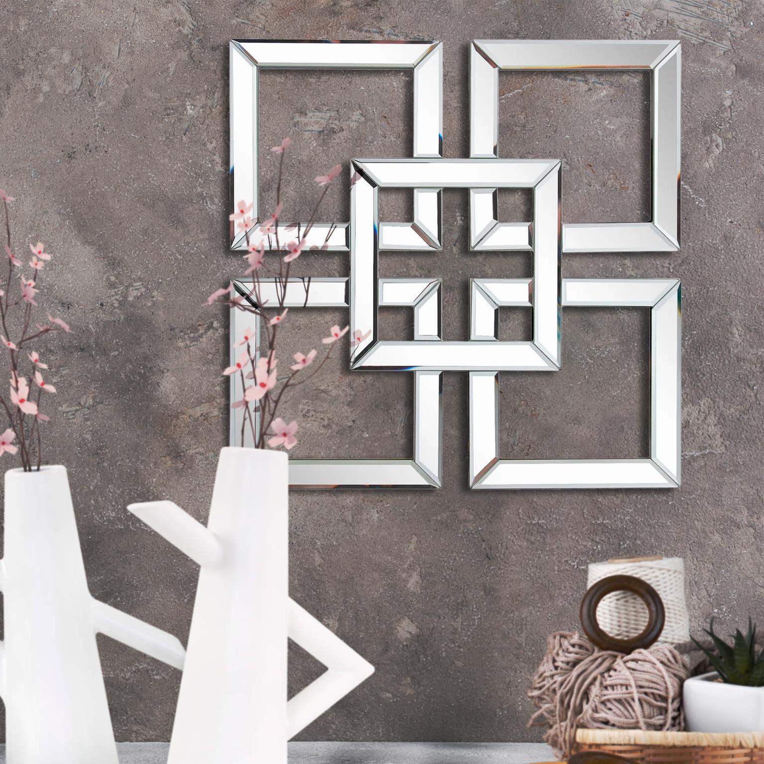 The Landia Decorative Mirror by Howard Elliott Collection