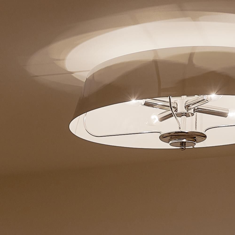 Shown in Polished Nickel finish and Metal shade