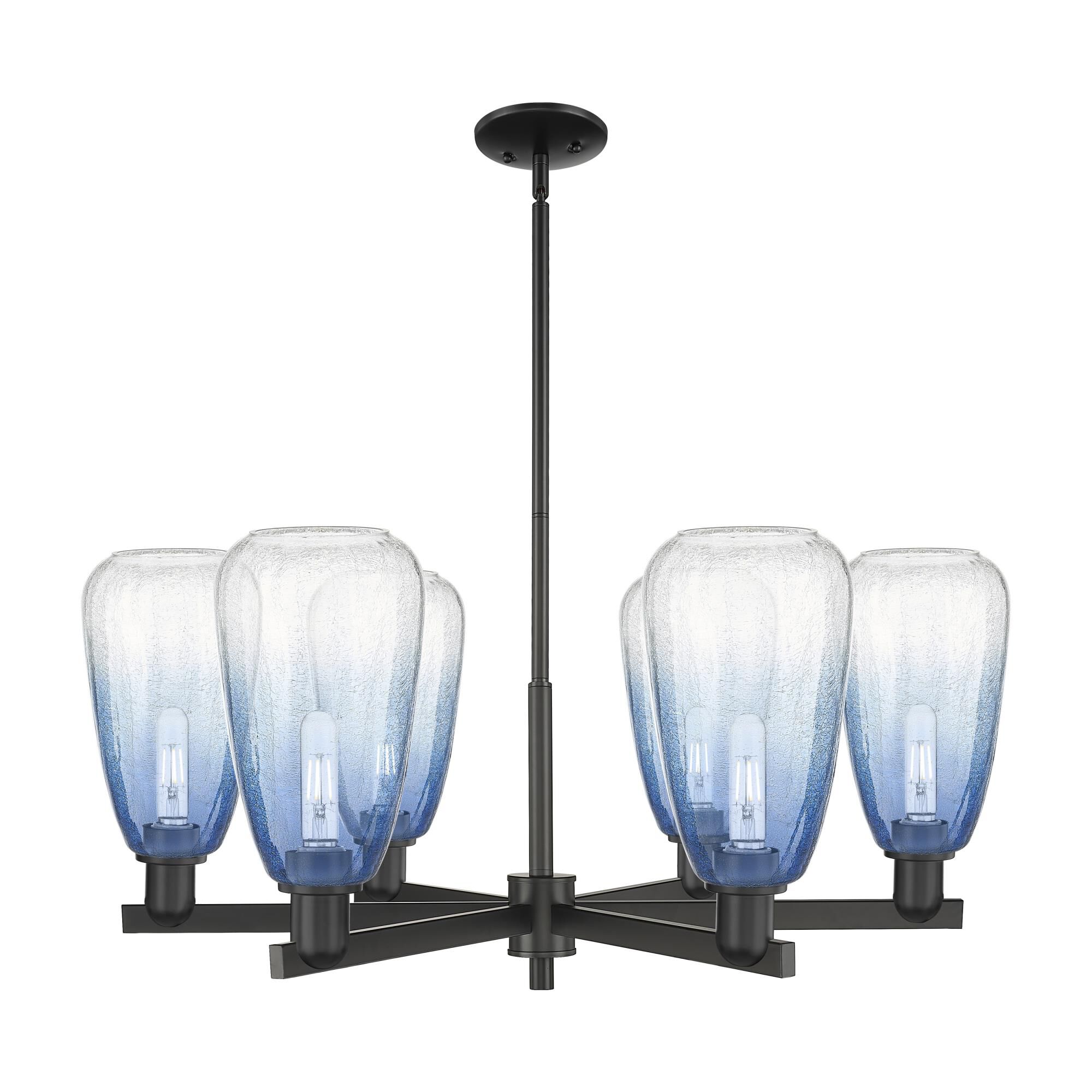 Bruno Marashlian Brookhaven Almond 24 Inch Chandelier by Innovations Lighting