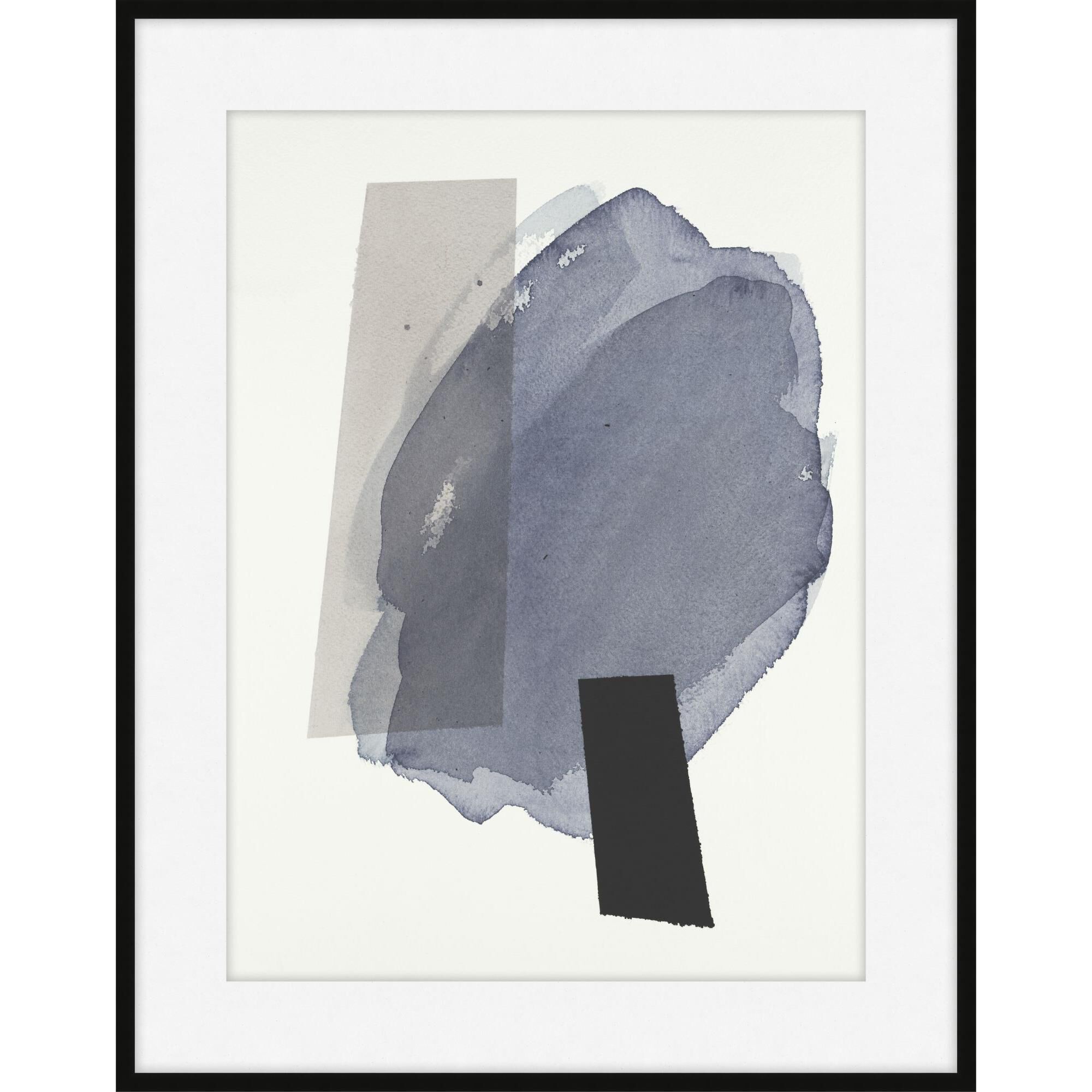 Simone Christen Blue Meets Black Print by LEVEL57