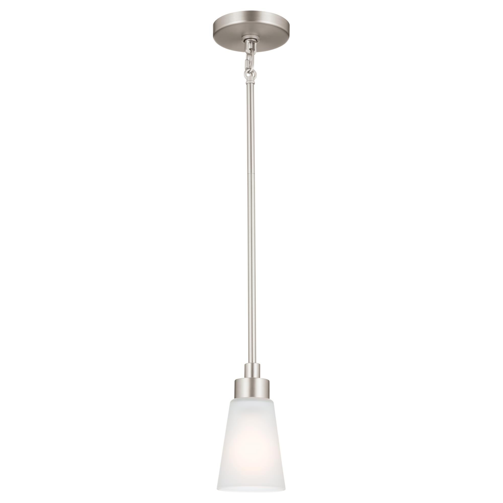 Shown in Brushed Nickel finish