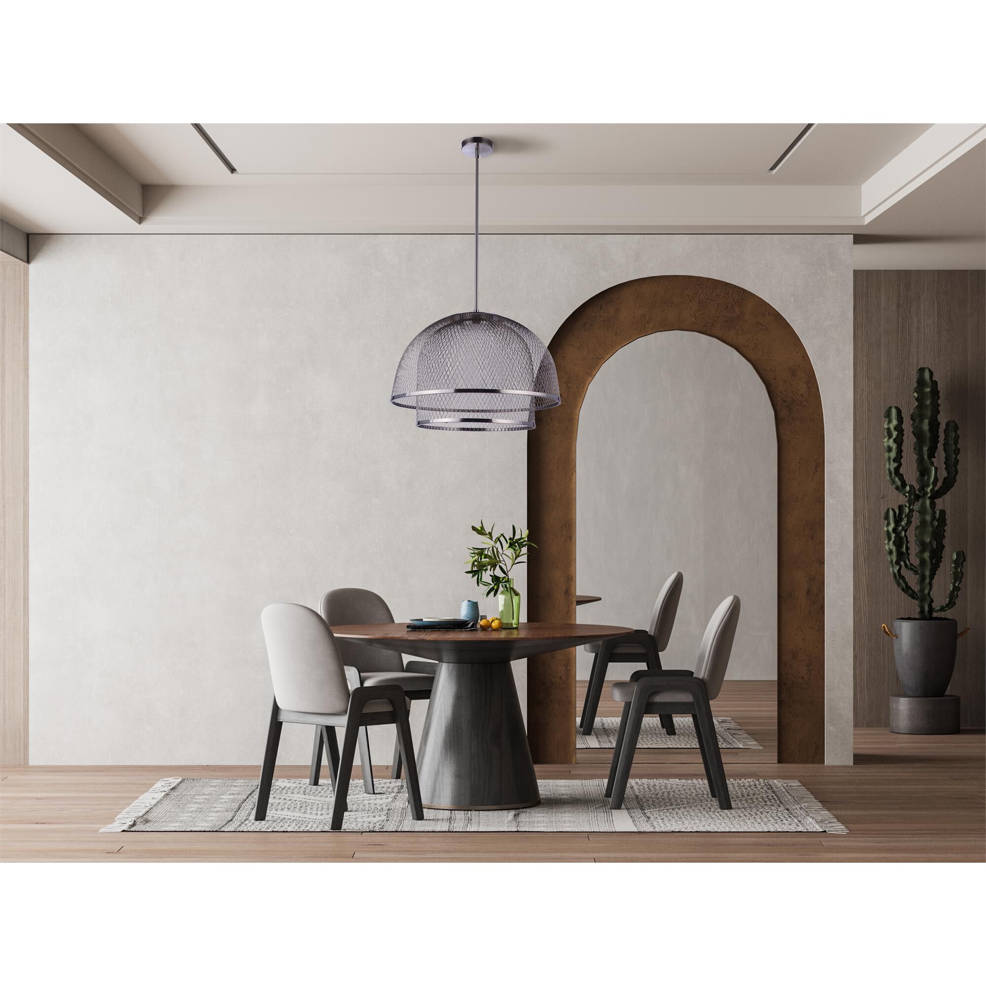 Sculptural Statement Pendants 24 Inch Pendant Light,