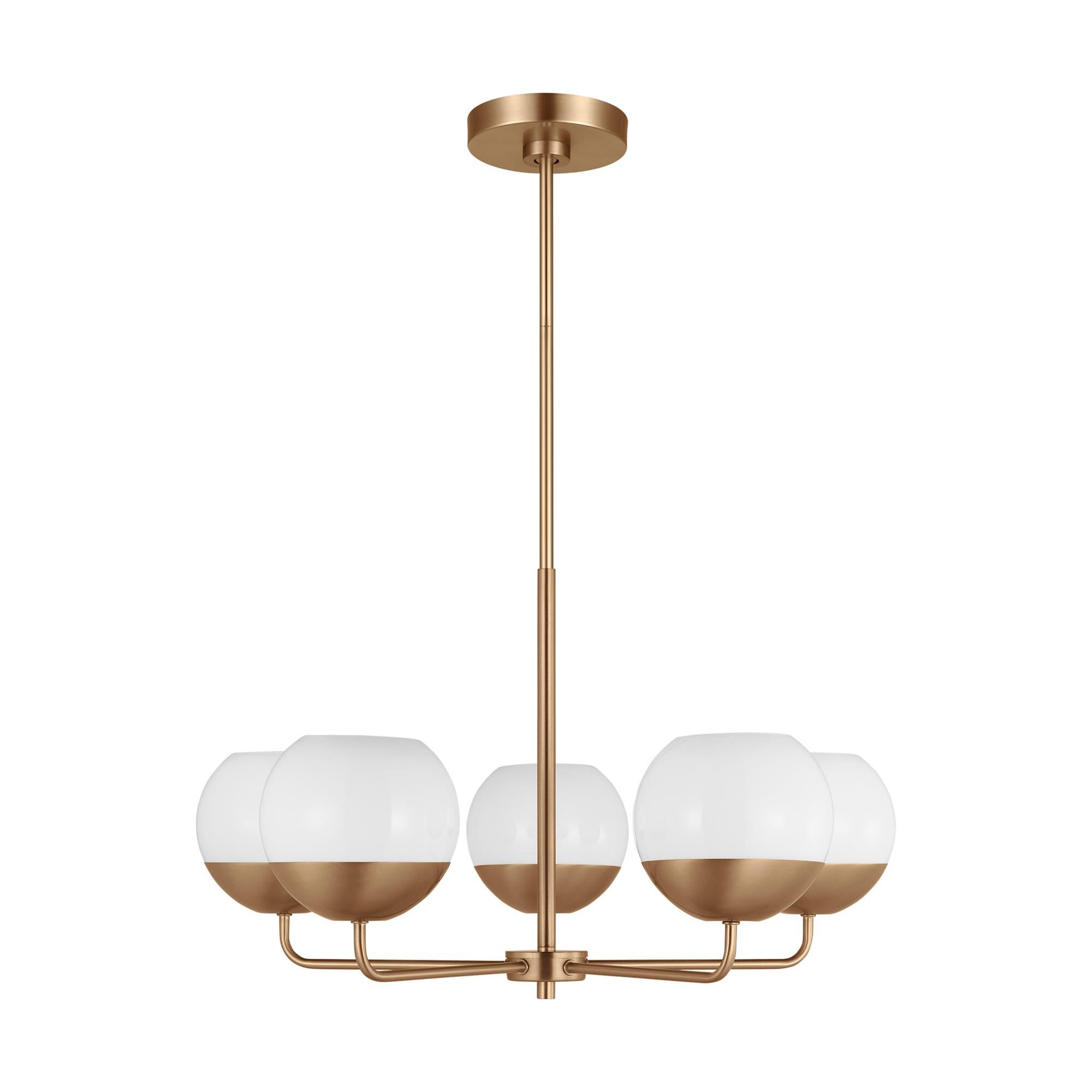 Sean Lavin Alvin 26 Inch 5 Light Chandelier by Visual Comfort Studio Collection