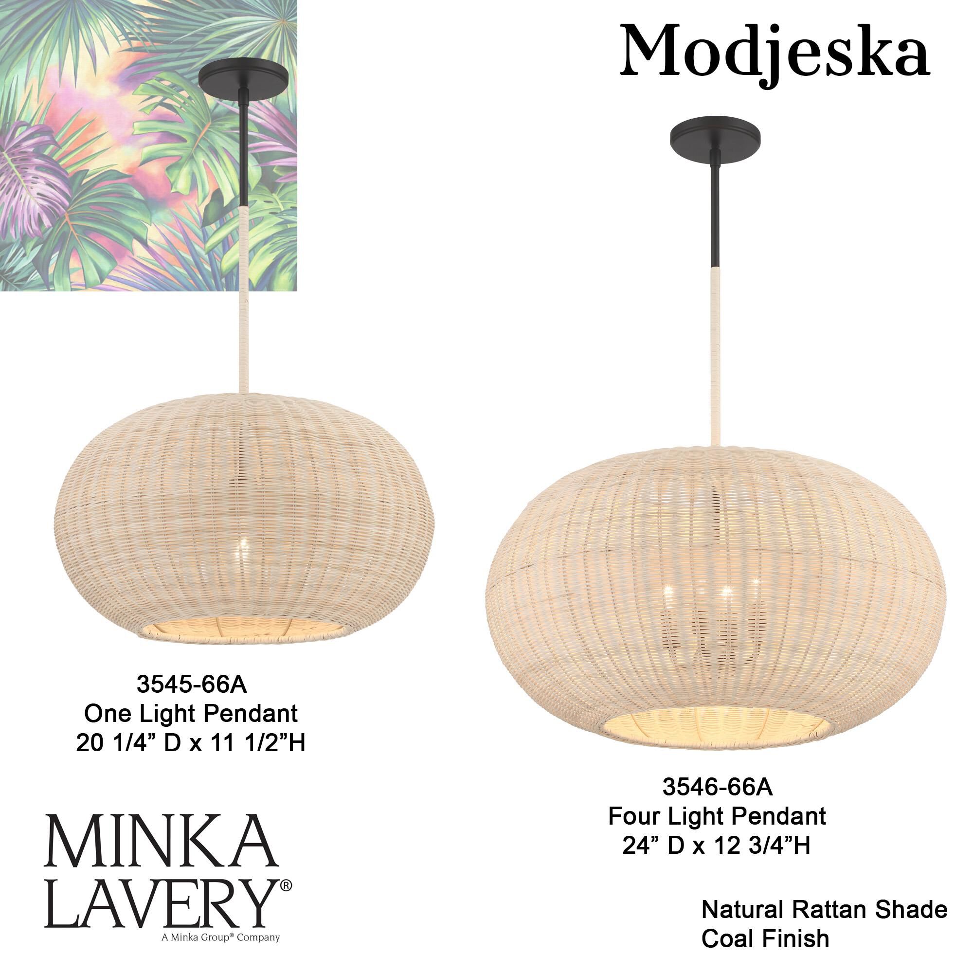 Minka Lavery Modjeska 20 Inch Large Pendant