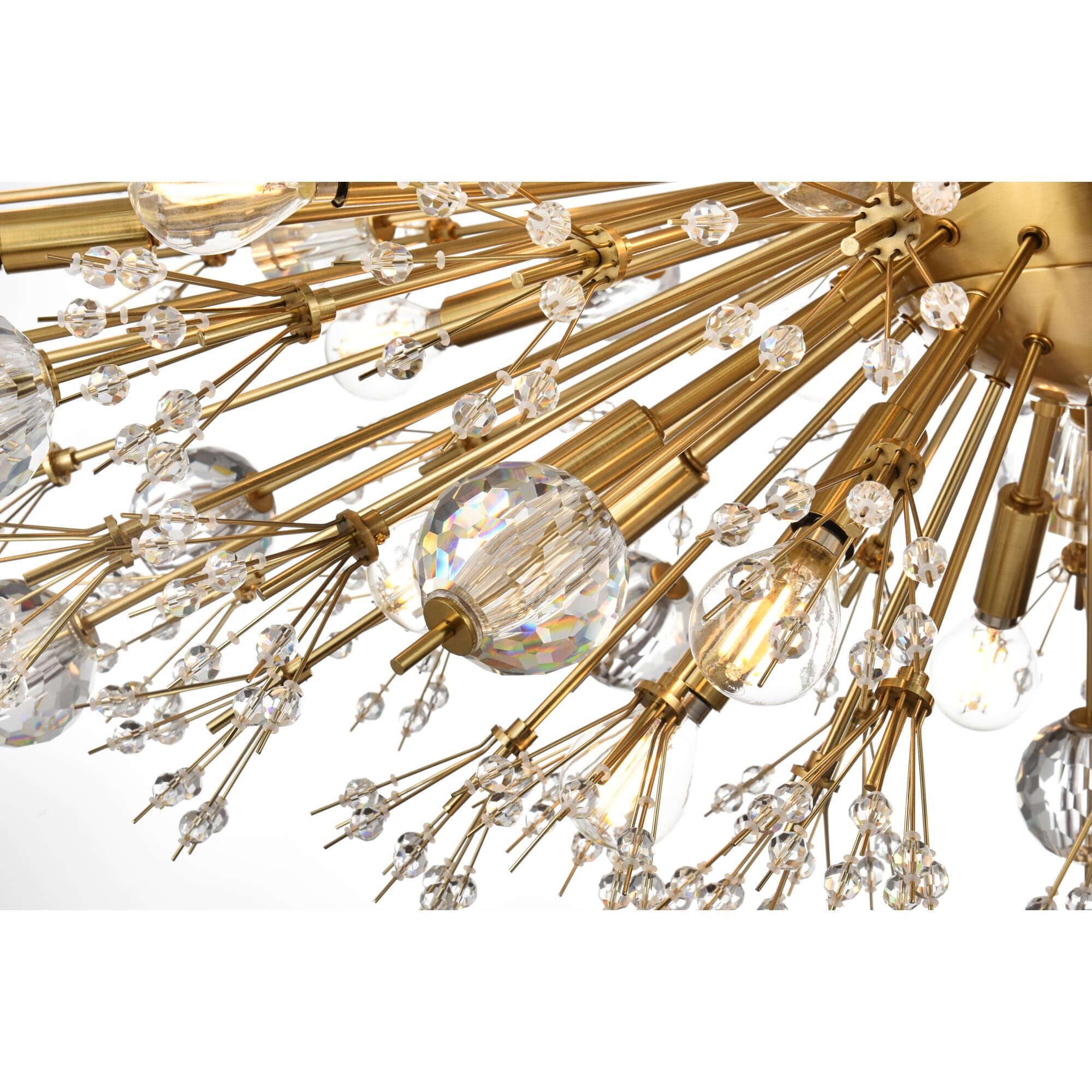 Vera 42 Inch Large Pendant by Elegant Lighting