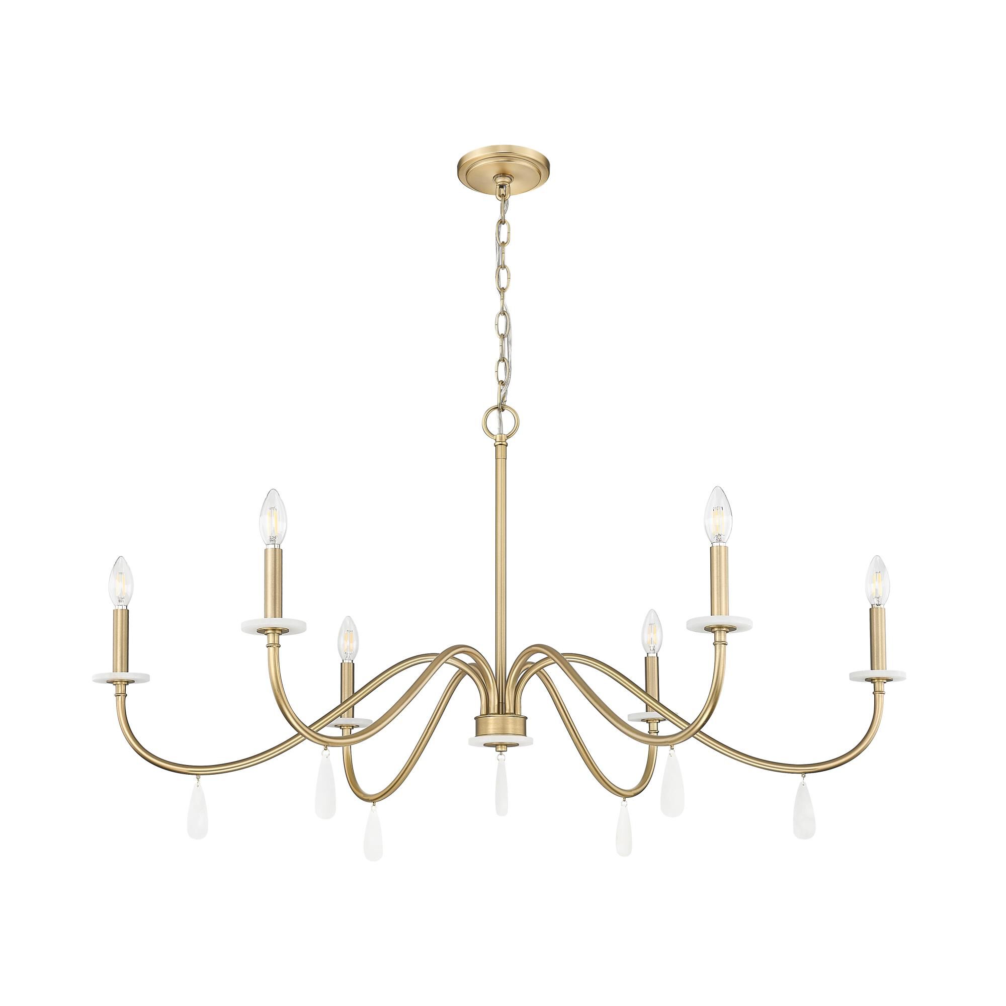 Toussant 45 Inch Chandelier by Z-lite