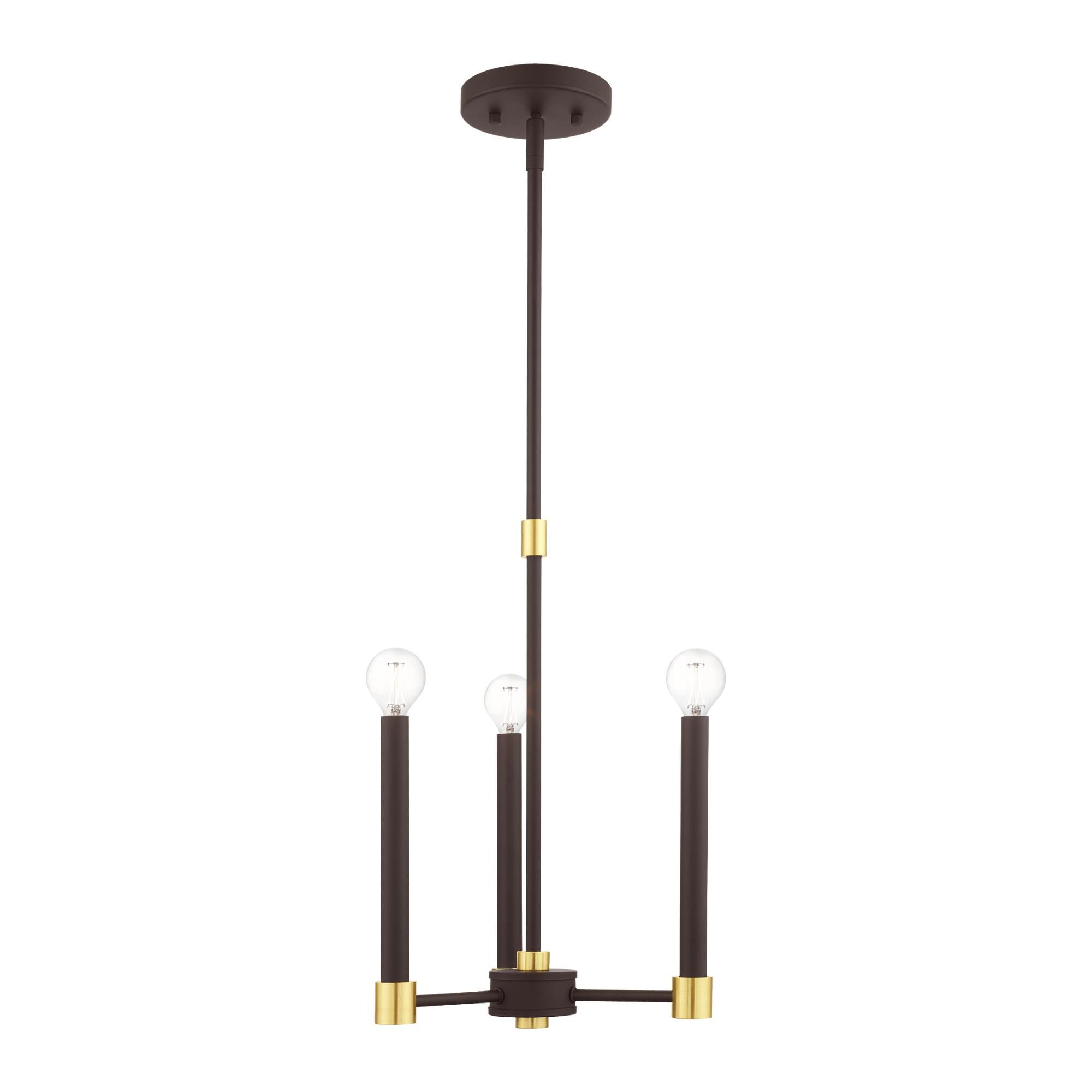 Karlstad 3 Light Mini Chandelier by Livex Lighting