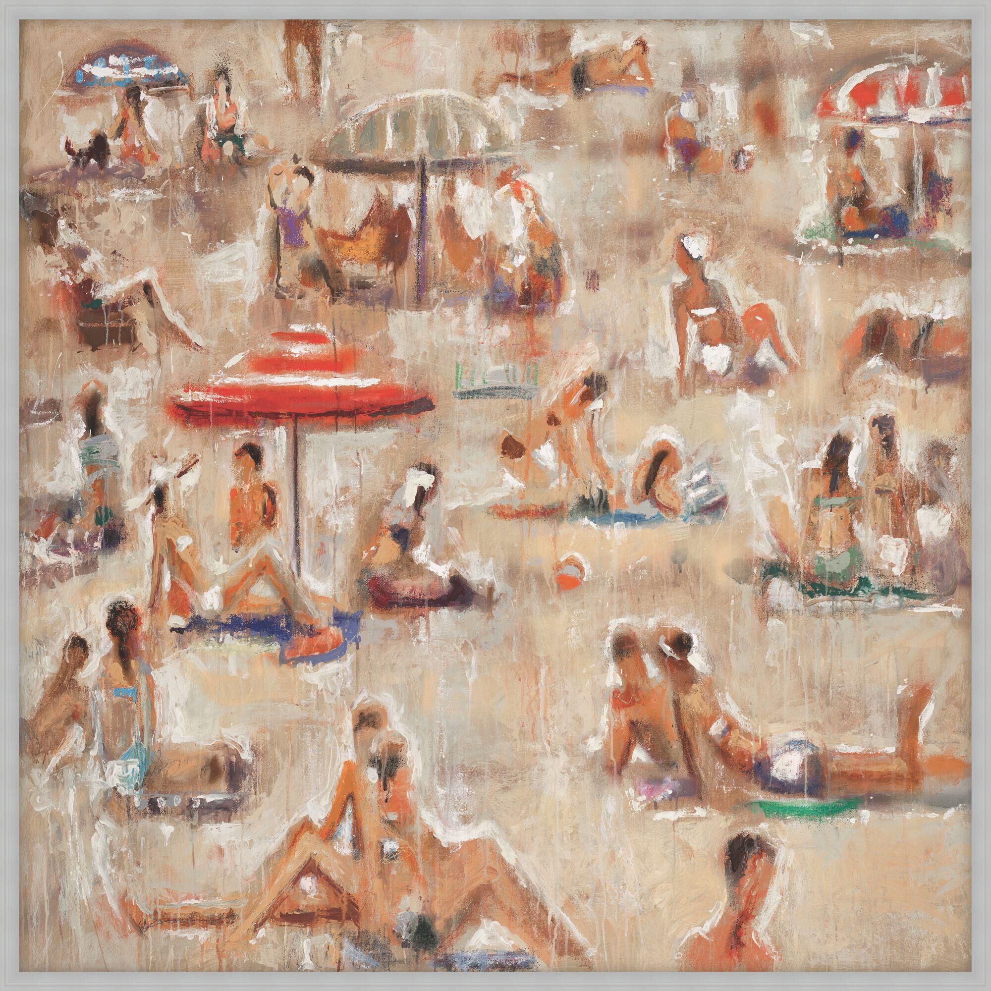 Studio L57 Narrative Sun Tan Print by LEVEL57