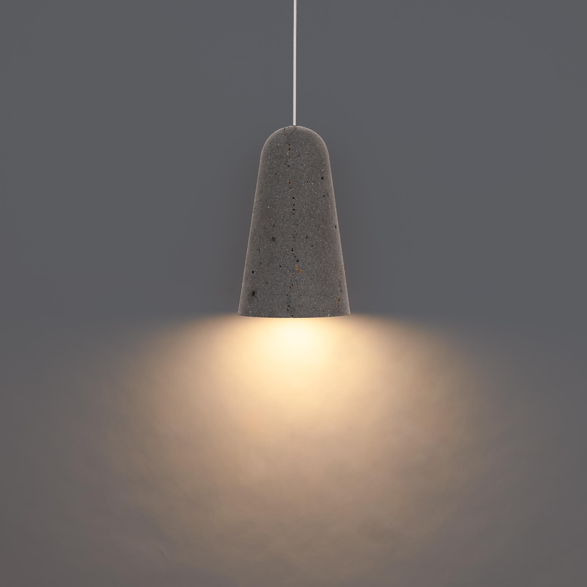 Shown in Basalt Stone and Black finish