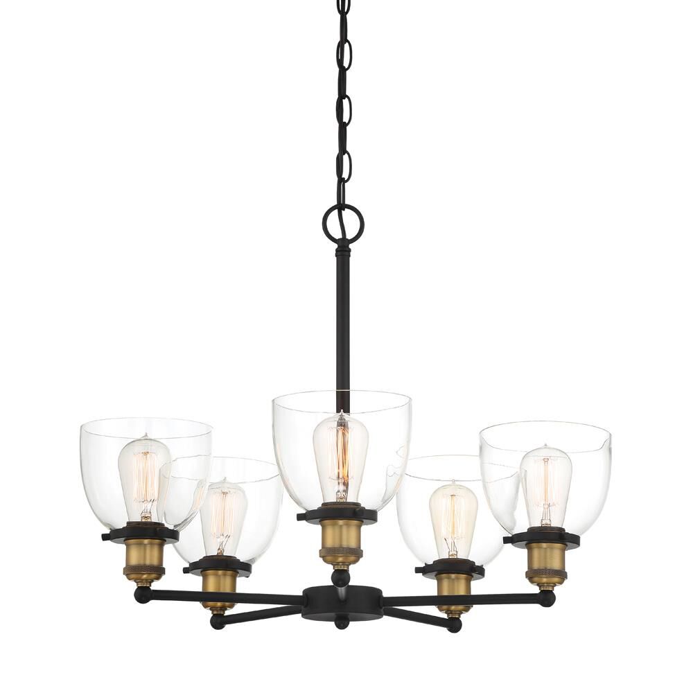 Bryson 24 Inch 5 Light Chandelier by Designers Fountain