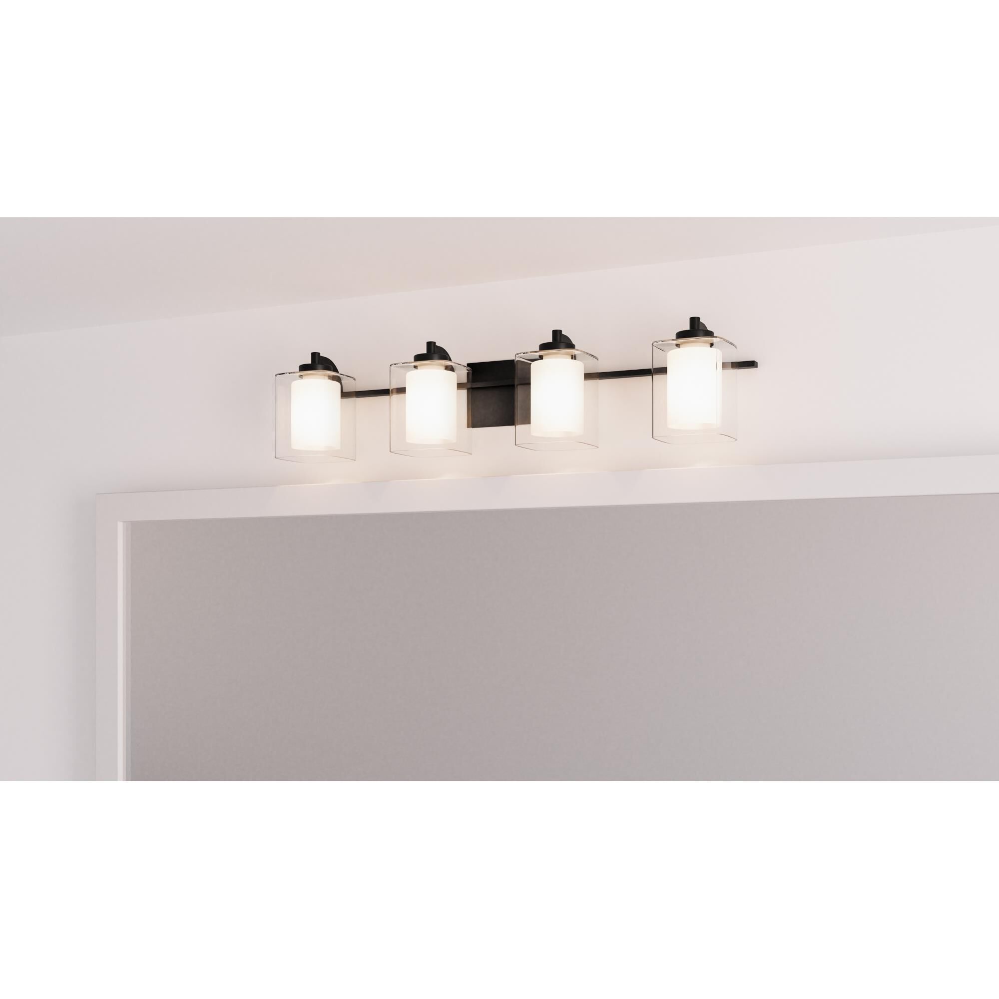 Kolt 35 Inch 4 Light Bath Vanity Light by Quoizel