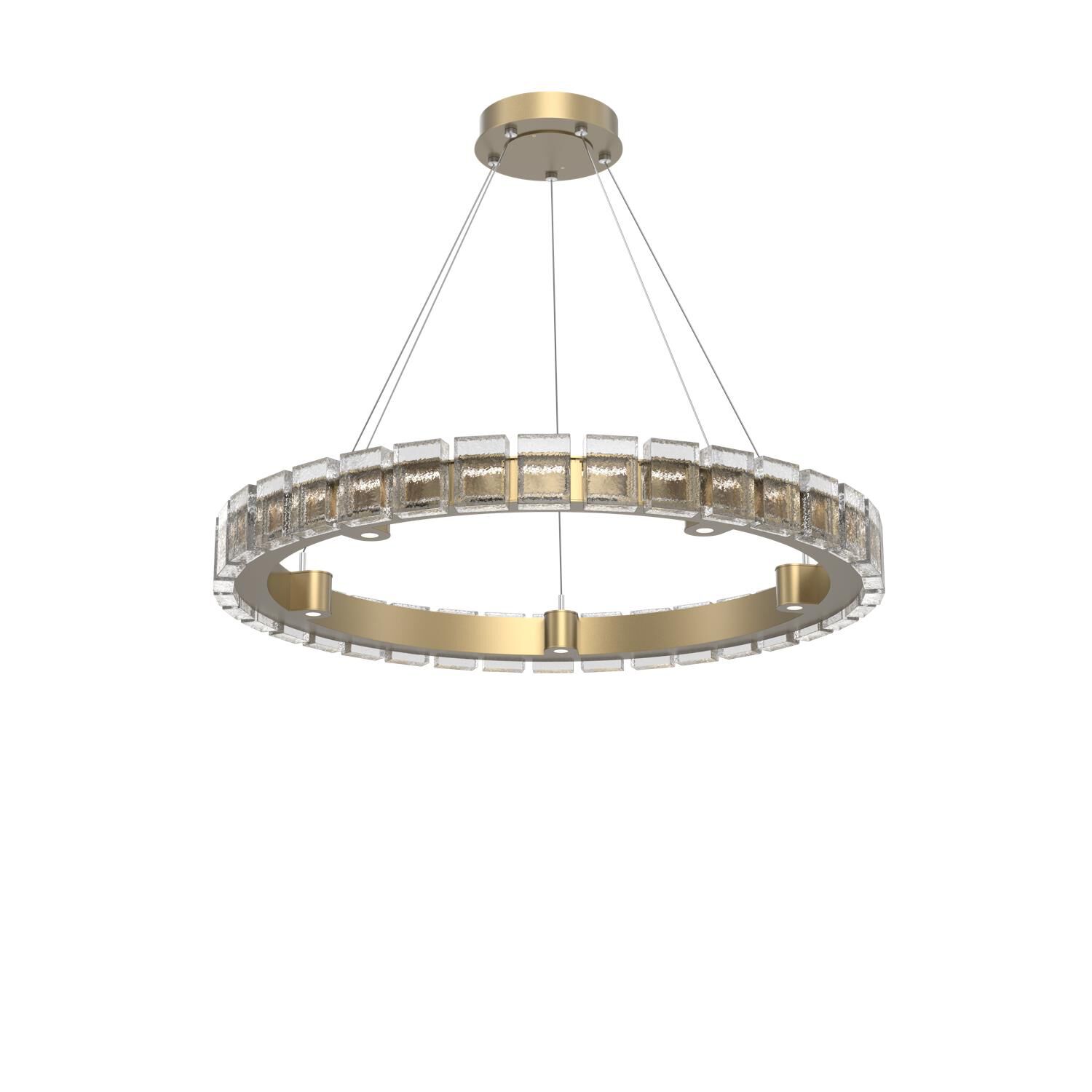 Levi Wilson Tessera 38 Inch Chandelier by Hammerton Studio