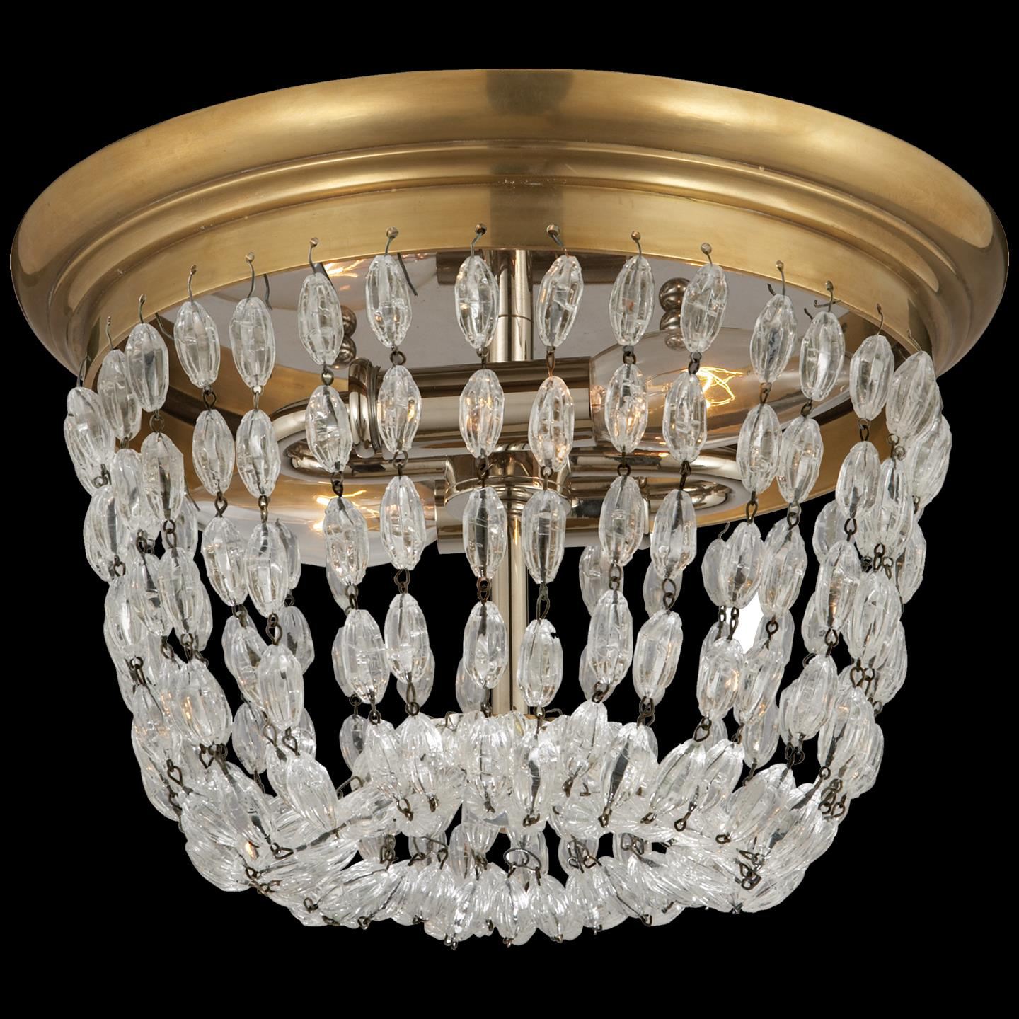 Chapman & Myers Paris Flea Market 10 Inch 2 Light Flush Mount by Visual Comfort Signature Collection