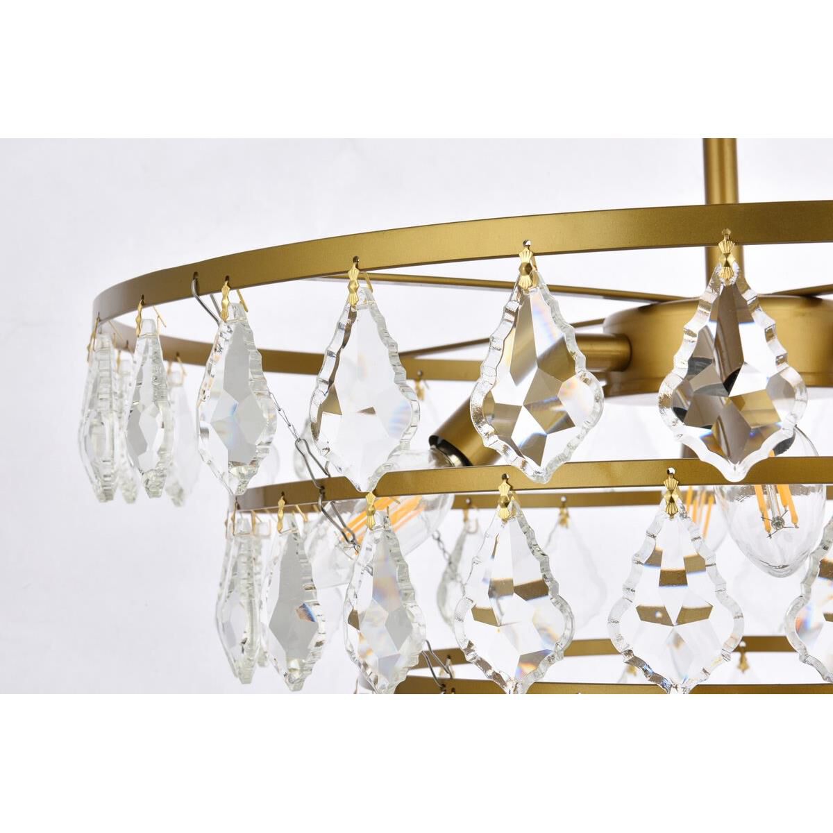 Ella 20 Inch Large Pendant by Elegant Lighting