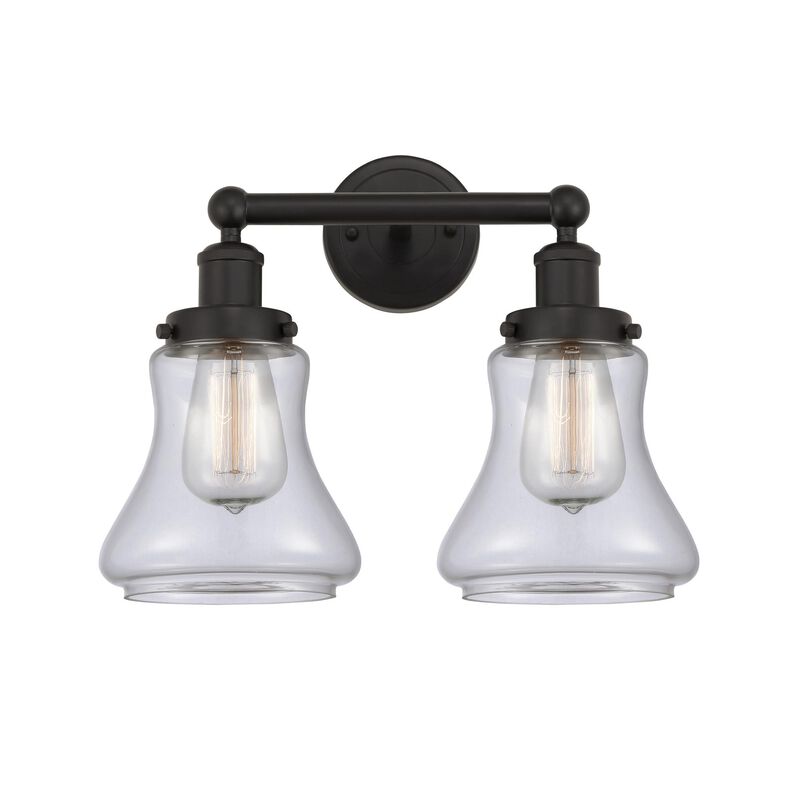 Bruno Marashlian Bellmont 15 Inch 2 Light Bath Vanity Light by Innovations Lighting