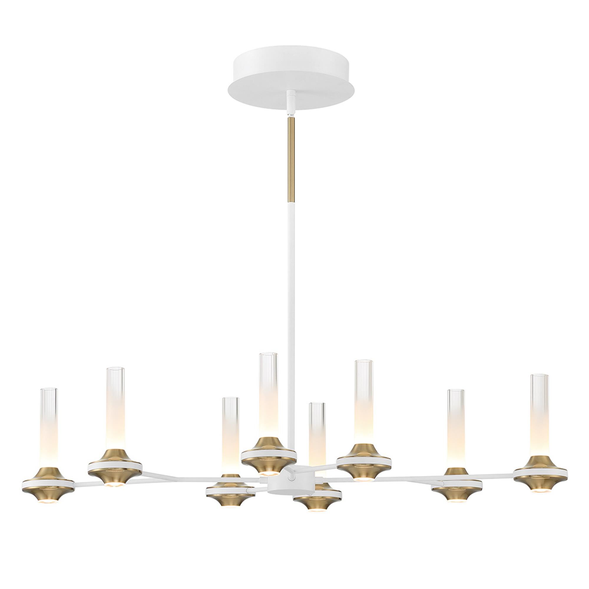 Torcia 36 Inch Chandelier,
